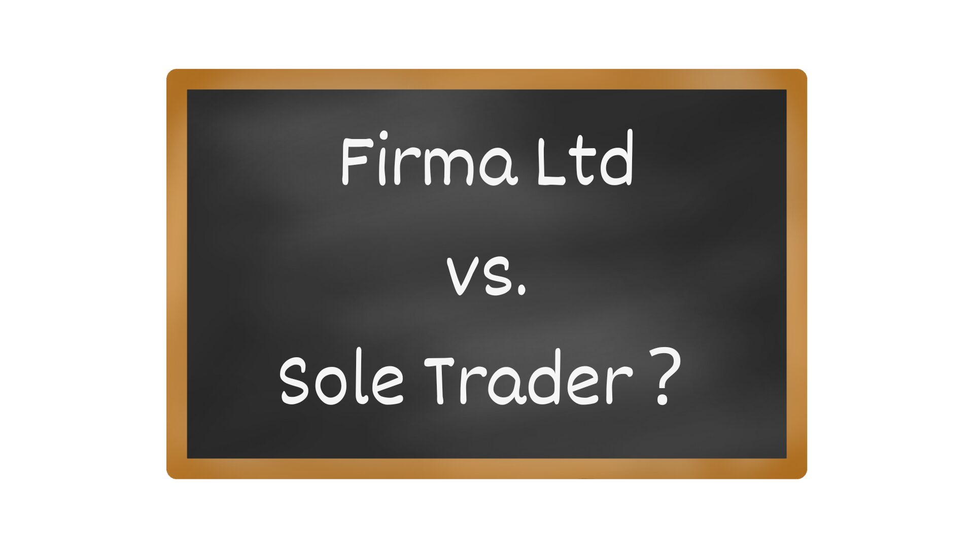 Spółka Ltd vs. Sole Trader w UK